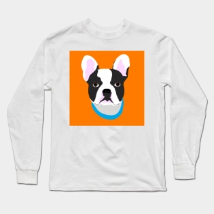 Minimalist French Bulldog Long Sleeve T-Shirt